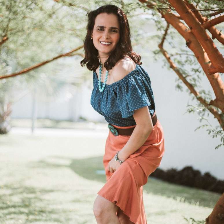 Joana Werneck posa para ensaio fotográfico