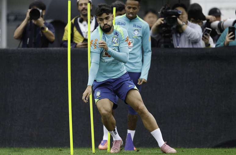 Treinamento da Seleção Brasileira na Coreia do Sul –