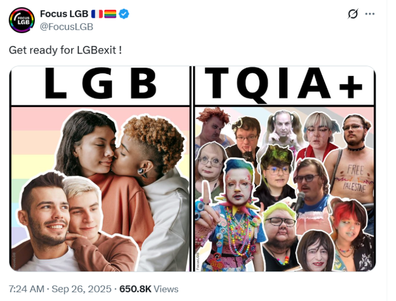 Grupos LGB anunciam 'saída' da sigla LGBTQIAPN+, comparando movimento ao Brexit — saída do Reino Unido da União Europeia