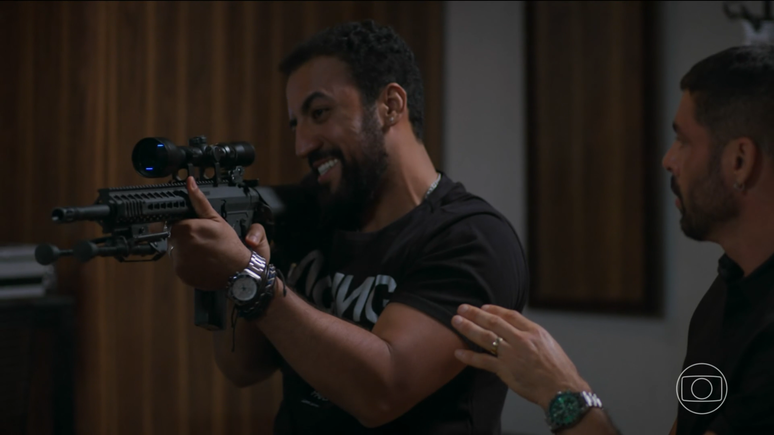 Ricardo Teodoro e Cau&atilde; Reymond em Vale Tudo