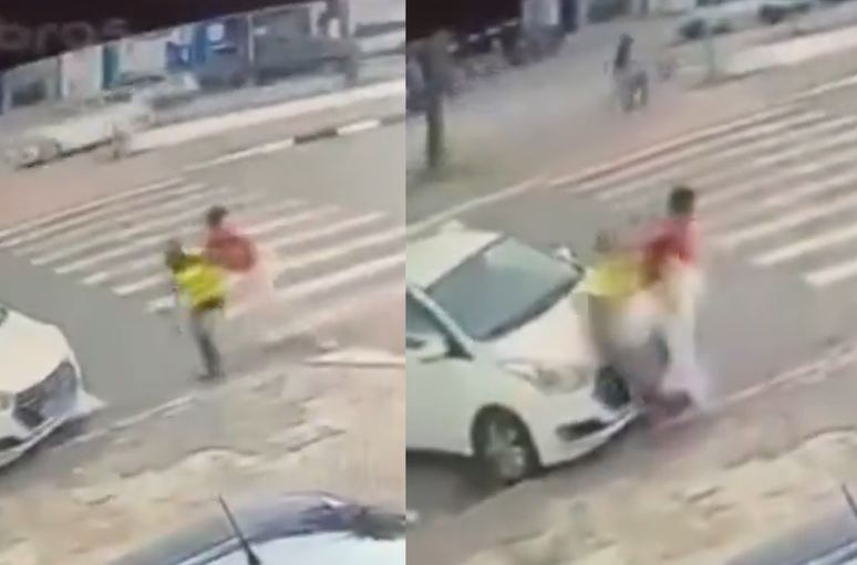 Vítima foi agredida com socos e mordida no peito