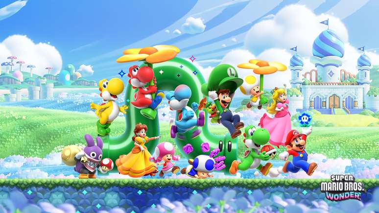 Super Mario Bros. Wonder estará disponível no estande da Nintendo