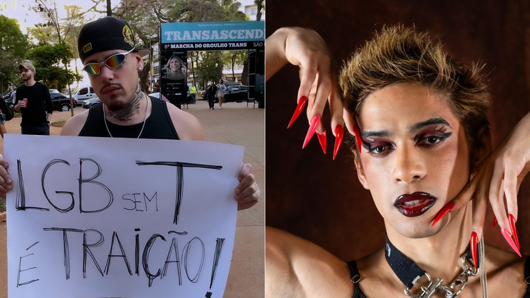 Pessoas trans responderam 'ruptura' de grupos LGB em protestos em que pedem união de todas as letras da sigla