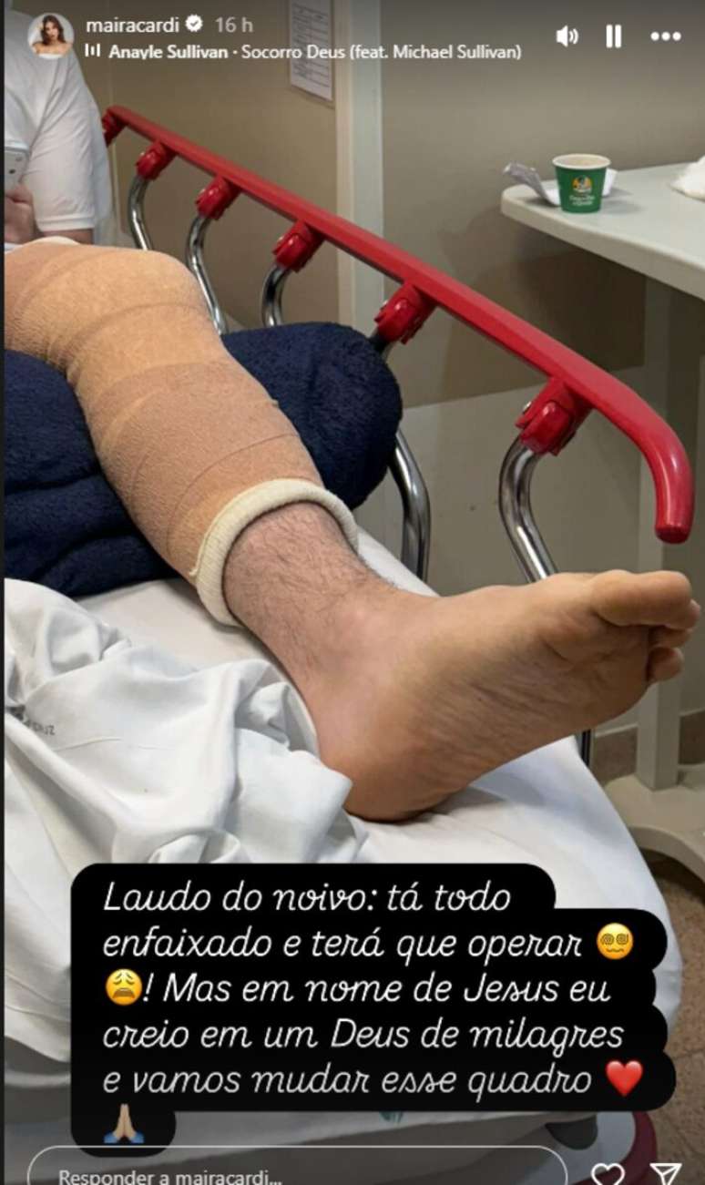 Thiago Nigro &eacute; internado e passar&aacute; por opera&ccedil;&atilde;o