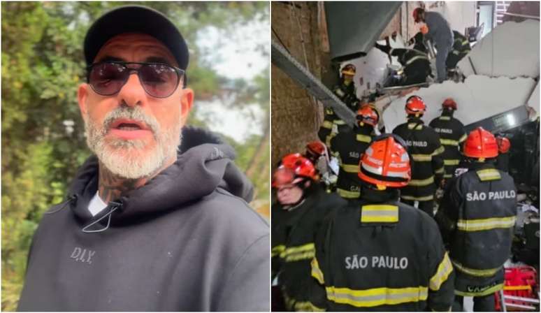 Henrique Fogaça lamenta desabamento no restaurante Jamile, onde assina o cardápio