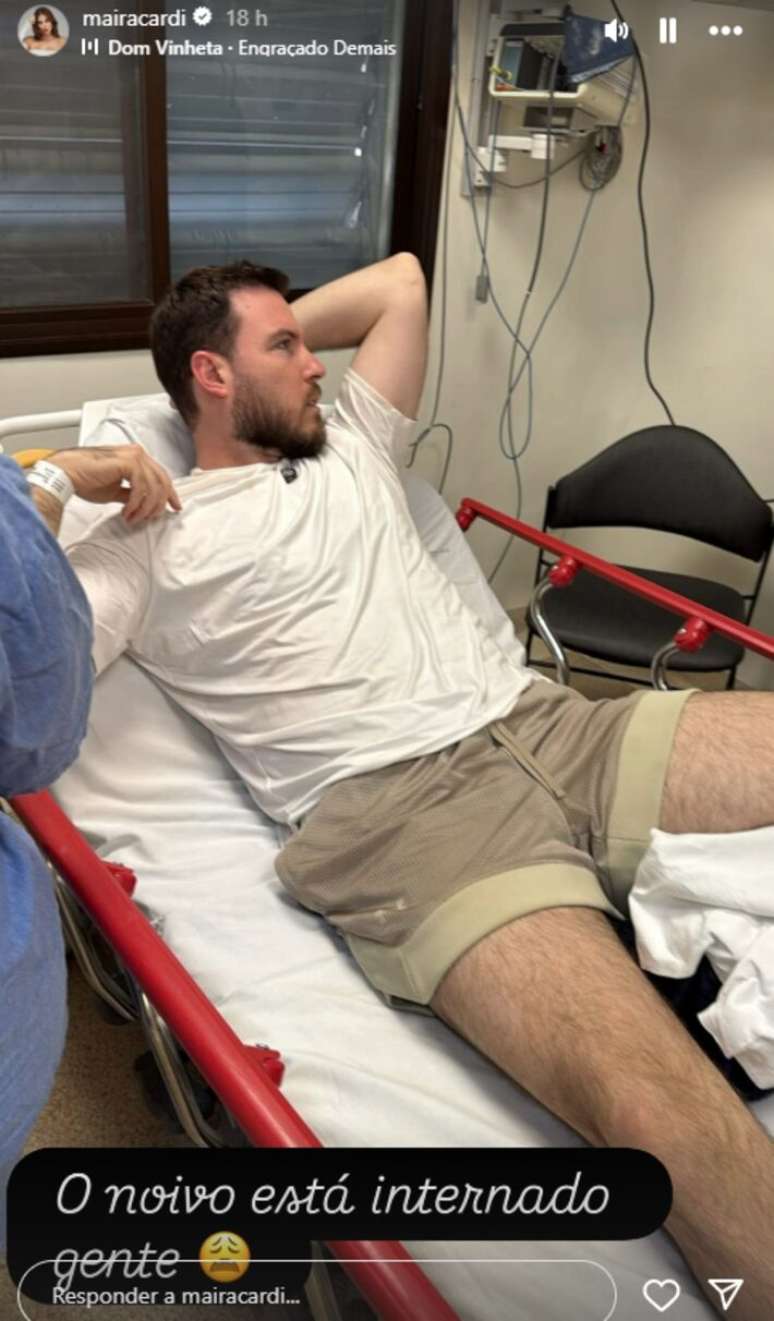 Thiago Nigro, o Primo Rico, &eacute; internado no per&iacute;odo de renova&ccedil;&atilde;o de votos