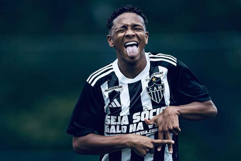 Futebol europeu monitora Gabriel Veneno no Atlético – Divulgação/Atlético-MG