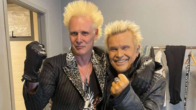 Supla e Billy Idol
