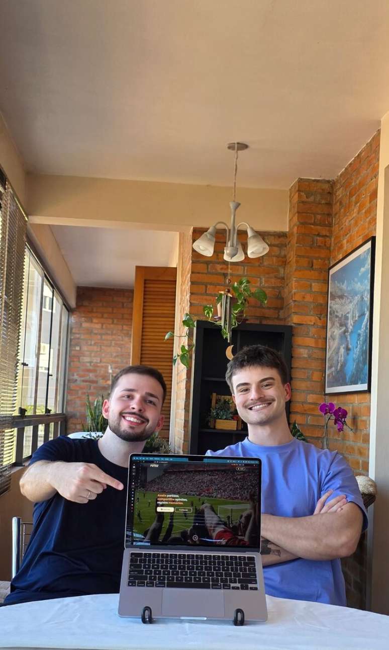 Projeto Futez foi criado em Santa Maria pelos jovens Giuliano Reginatto e João Tomazetti.