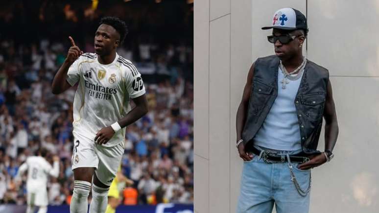 Vini Jr. marcou encontro com modelo para data em que Virginia deixou Espanha