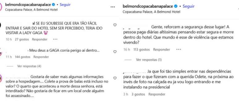 Após exibição do capítulo, público brinca com a facilidade com que personagens circularam pelo Copacabana Palace
