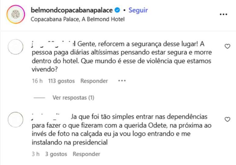 Cena do remake gera onda de comentários nas redes sociais sobre a “falta de segurança” no hotel