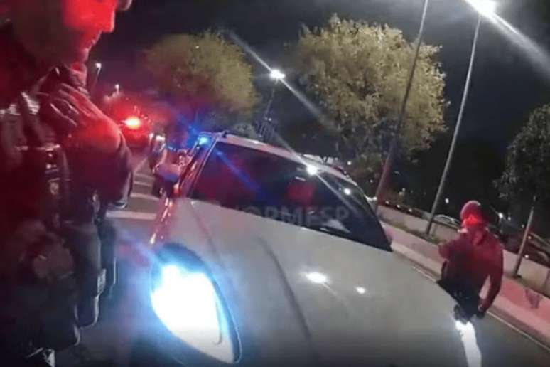 PM prendeu em flagrante motorista bêbado de Porsche após perseguição em SP