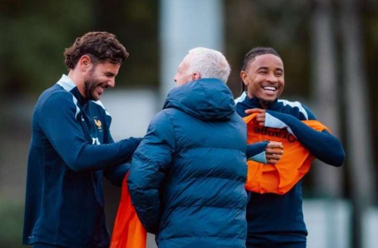 Treinamento de preparação da seleção francesa para a Data FIfa de outubro –