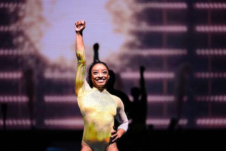 Ginasta Simone Biles volta a falar sobre aposentadoria antes dos Jogos Olímpicos de 2028
