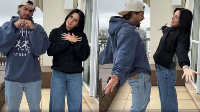 Zé Felipe e Ana Castela postam vídeo juntos e fãs vibram: 'Beijo' / Reprodução: Instagram