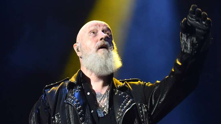 Rob Halford, vocalista do Judas Priest, em 2025