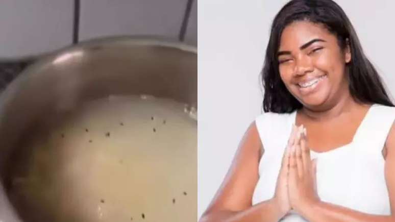 People? Davi Brito’s sister creates stir after sharing soup with woodworms