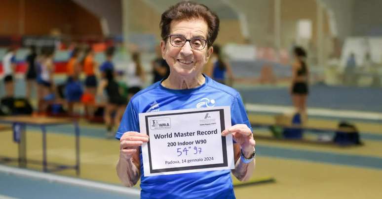 At 92, an Italian runs like a twenty-year-old: here is the athlete who challenges time