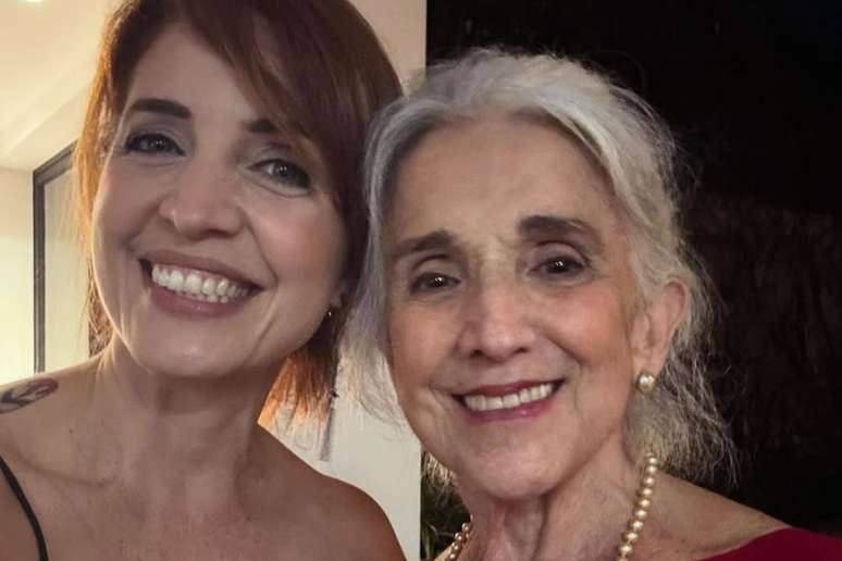 Poliana Abritta presta homenagem à jornalista e sogra, Theresa Walcacer