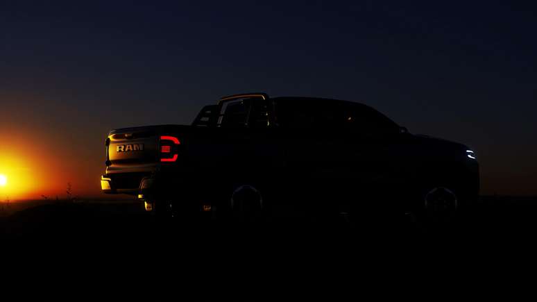 Teaser da nova Ram Dakota