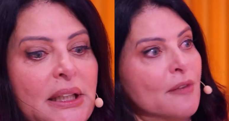 Sônia Lima se comoveu ao lembrar os ataques na web por uma foto sorrindo 1 mês após enterrar o marido