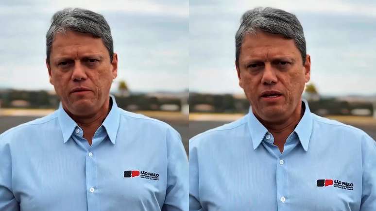 O governador afirmou, em vídeo, que não interferiu na tramitação do projeto 