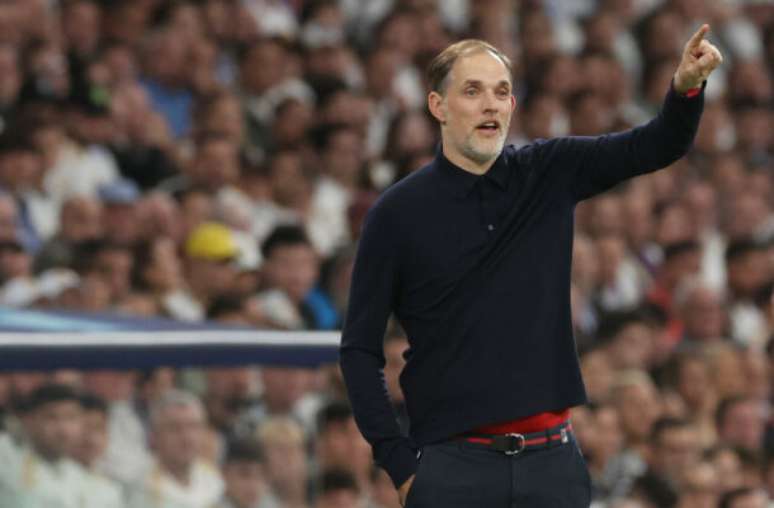 - Alexander Hassenstein/Getty Images - Legenda: Thomas Tuchel est&aacute; a um vit&oacute;ria de classificar a Inglaterra para a Copa de 2026