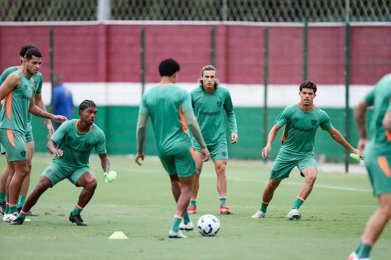Treino do Fluminense nesta sexta-feira (10) –