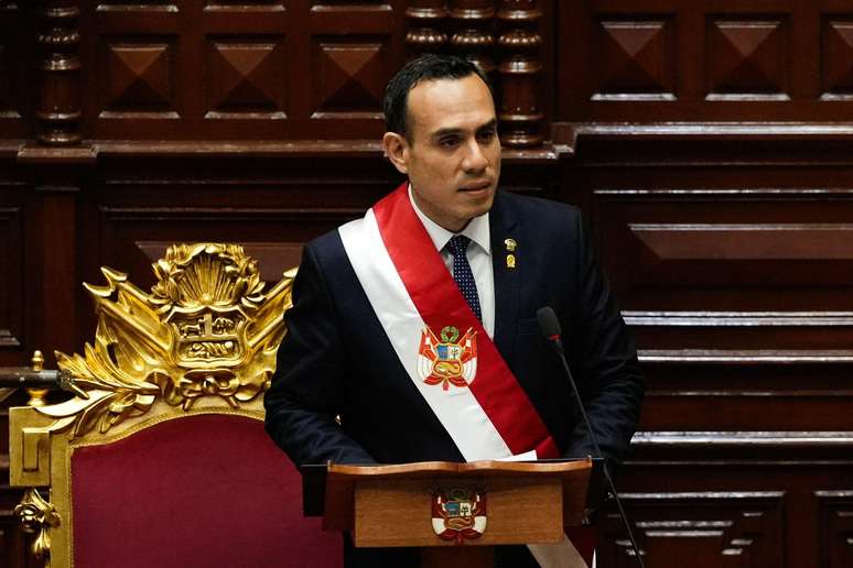 José Jerí takes office as the new president of Peru, by constitutional succession José Jerí takes office as the new president of Peru, by constitutional succession
