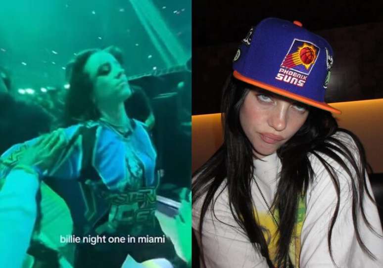 A fan pulls Billie Eilish and the singer falls into the guardrail during the show; watch the video