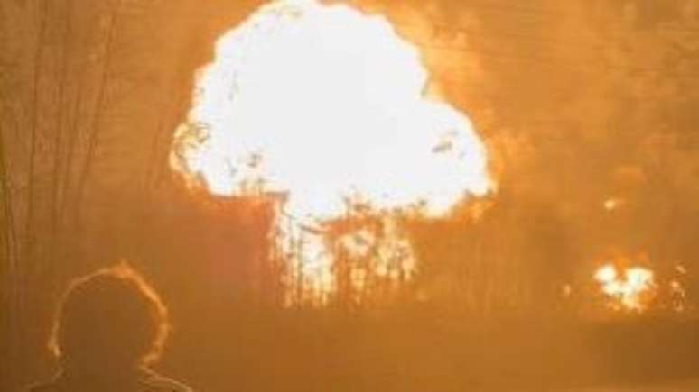 Un ataque de drones contra a refinaria de petróleo de Riazán, perto de Moscou, em janeiro, levou à suspensão temporária das operações