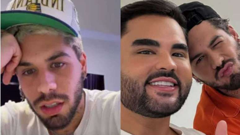 Z&eacute; Felipe e Lucas Guedez