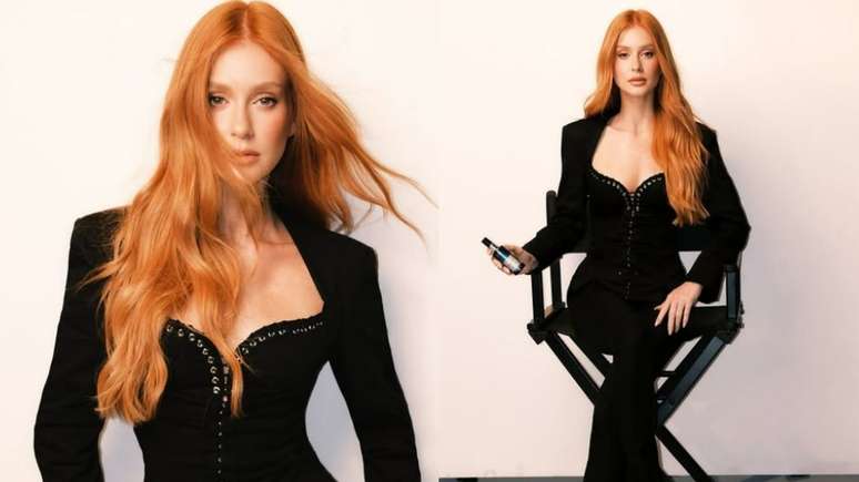Marina Ruy Barbosa retorna ao cabelo ruivo após papel como Suzane