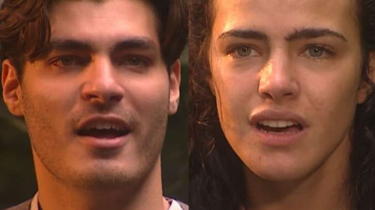 Matteo e Giuliana (Reprodu&ccedil;&atilde;o/Globo)