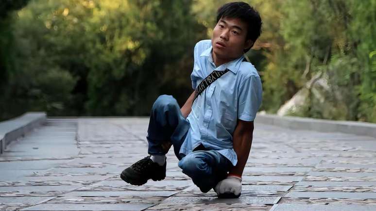 Li Chuangye transmitiu suas caminhadas ao vivo para milhares de fãs