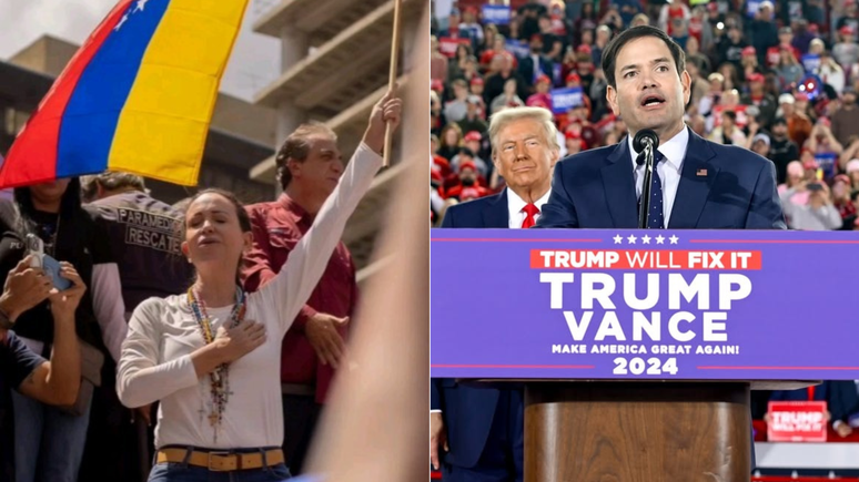 Mar&iacute;a Corina Machado foi indicada por Marco Rubio ao Pr&ecirc;mio Nobel, no mesmo ano em que Trump fez campanha para ser vencedor da honraria 