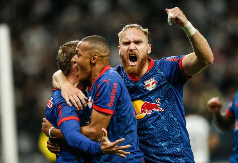 Eduardo Sasha, jogador do Red Bull Bragantino. 