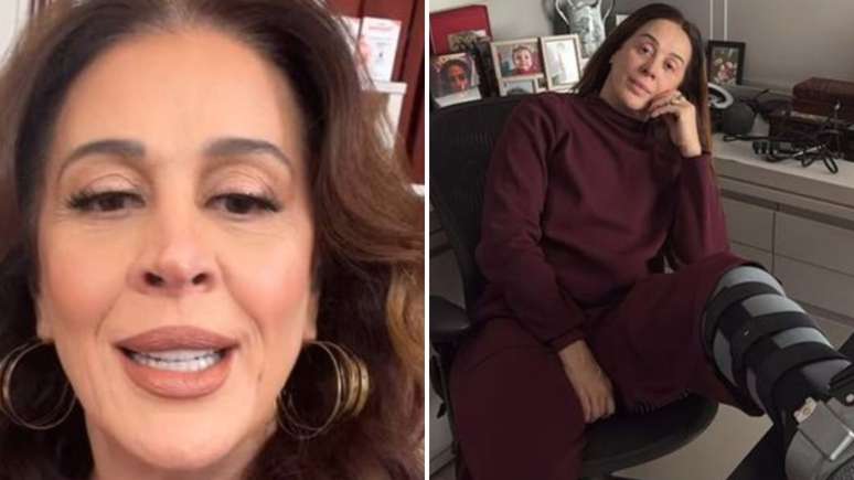 Claudia Raia breaks her ankle during a theater show and cancels the show program: ‘Sad’