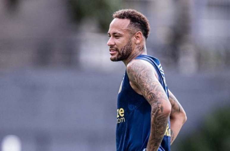 Neymar durante megaevento da Kings League no Rio de Janeiro –