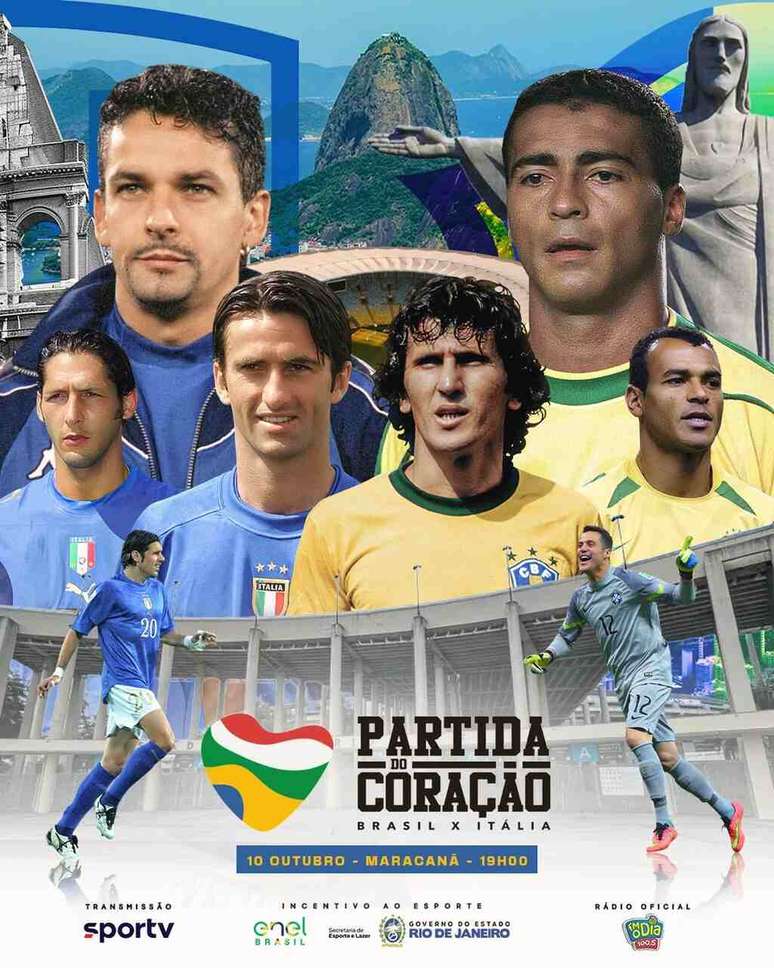 Cartaz mostra detalhes da &ldquo;Partida do Cora&ccedil;&atilde;o&rdquo; &ndash;