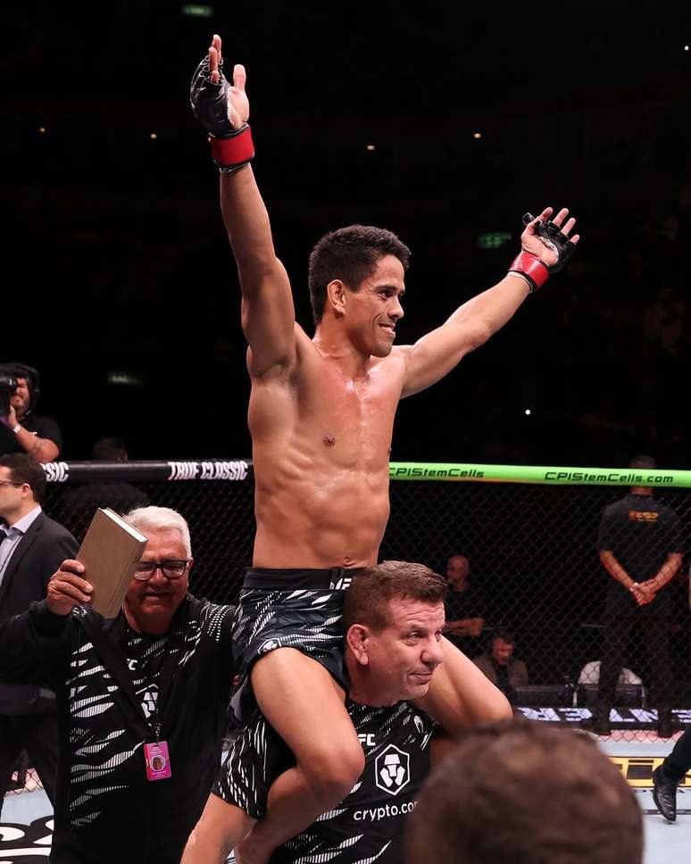 Jafel Filho foi um dos vencedores do card preliminar 