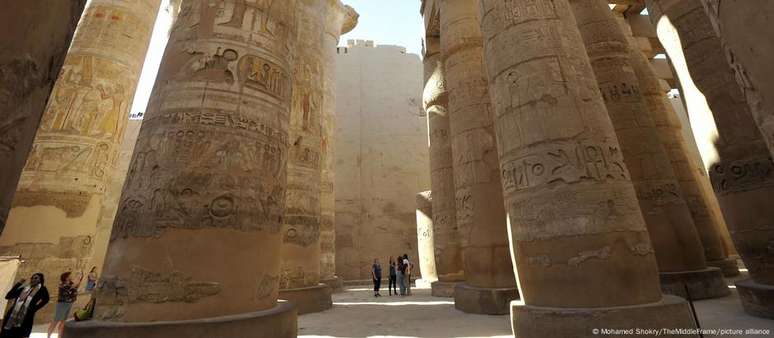 Mito da criação egípcia coincide com a geografia real do templo dedicado ao deus Amom-Rá