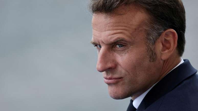 O presidente da França, Emmanuel Macron.
