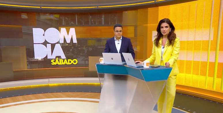 Marcelo Pereira e Sabina Simonato: audiência em alta e previsão de ter folga aos sábados em breve