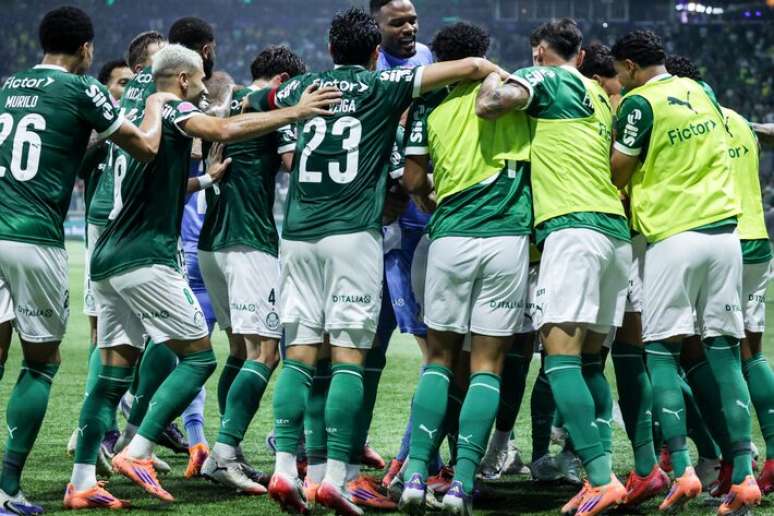 FR12 SAO PAULO - SP - 11/10/2025 - ESPORTES - PALMEIRAS X JUVENTUDE - Fotos do jogo entre Palmeiras x Juventude , válido pela 12º rodada do Campeonato Brasileiro, realizado no Allianz Parque. FOTO: Felipe Rau/Estadão