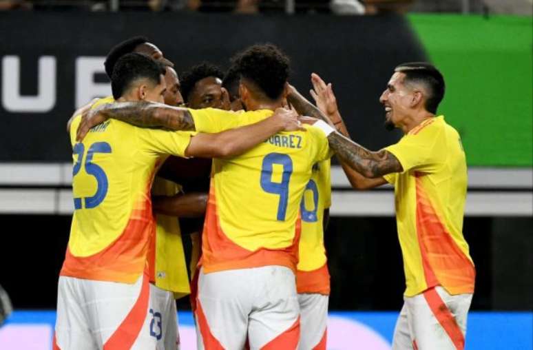 Reprodução/X - Legenda: Colômbia goleia o México em amistoso nos Estados Unidos
