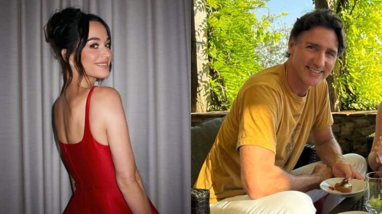 Katy Perry is caught kissing Justin Trudeau