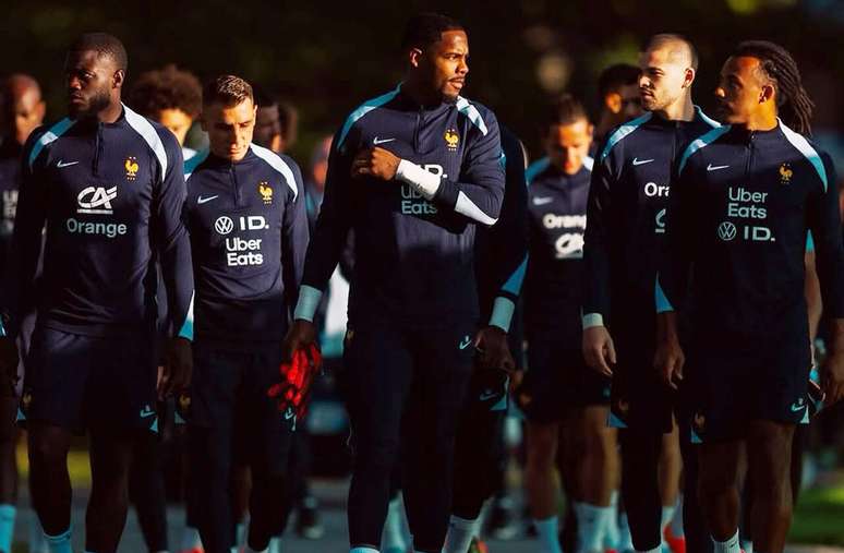 França em preparação para jogo contra a Islândia –