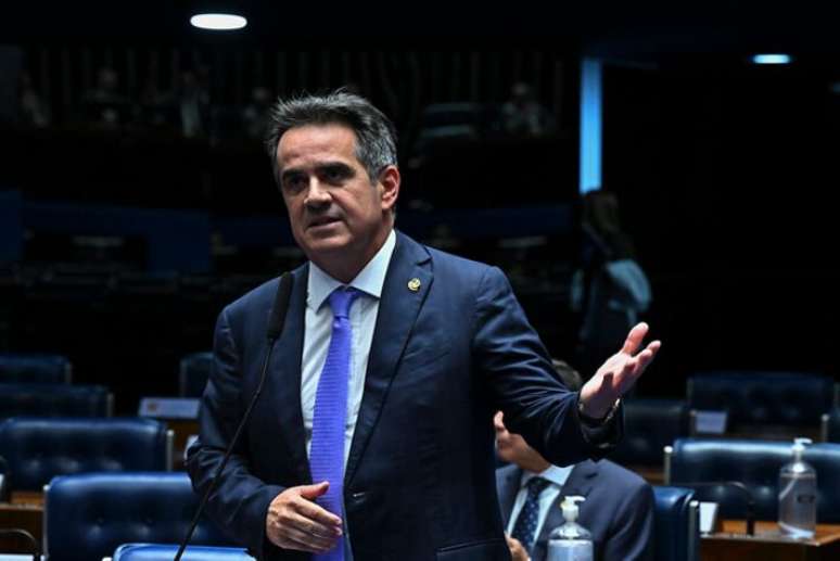 Senador Ciro Nogueira (PP-PI) em pronunciamento no Senado, em julho de 2025.